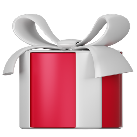 Weihnachtsgeschenkbox  3D Icon