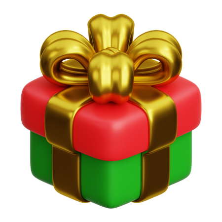 Weihnachtsgeschenkbox 5  3D Icon