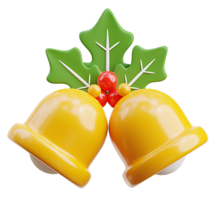 Weihnachtsglocke  3D Icon