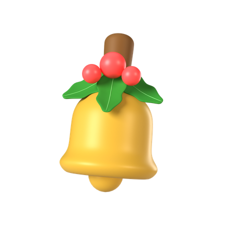 Weihnachtsglocke  3D Icon