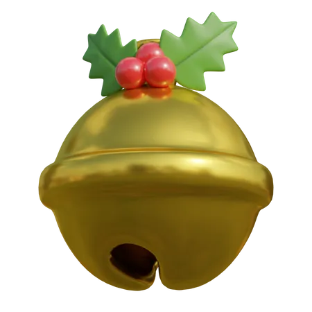 Weihnachtsglocke  3D Illustration