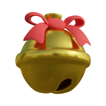 Weihnachtsglocke  3D Illustration