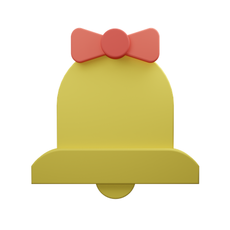 Weihnachtsglocke  3D Icon