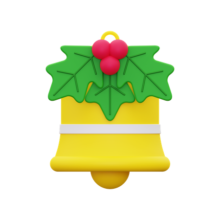 Weihnachtsglocke  3D Icon