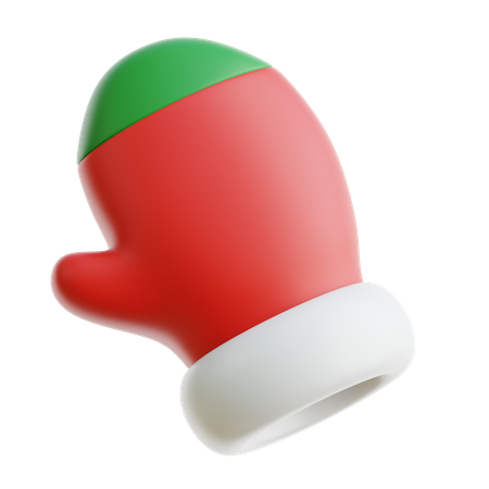 Weihnachtshandschuh  3D Icon