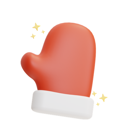 Weihnachtshandschuhe  3D Icon