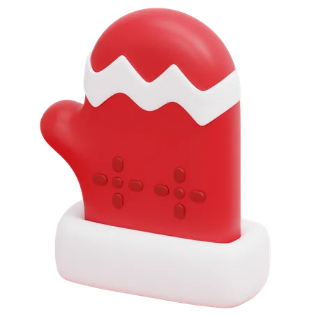Weihnachtshandschuhe  3D Icon