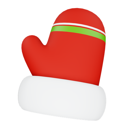 Weihnachtshandschuhe  3D Icon