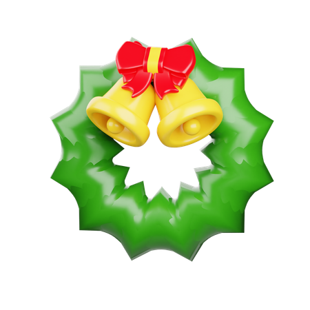 Weihnachtskranz  3D Icon