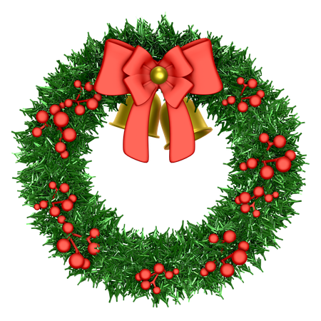 Weihnachtskranz  3D Icon