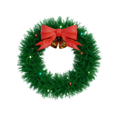 Weihnachtskranz  3D Icon