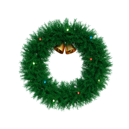 Weihnachtskranz  3D Icon