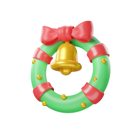 Weihnachtskranz  3D Icon