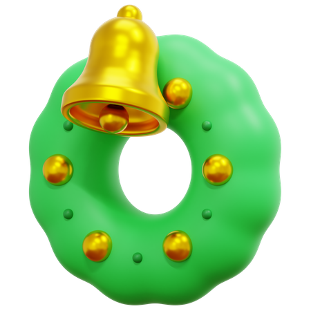 Weihnachtskranz  3D Icon