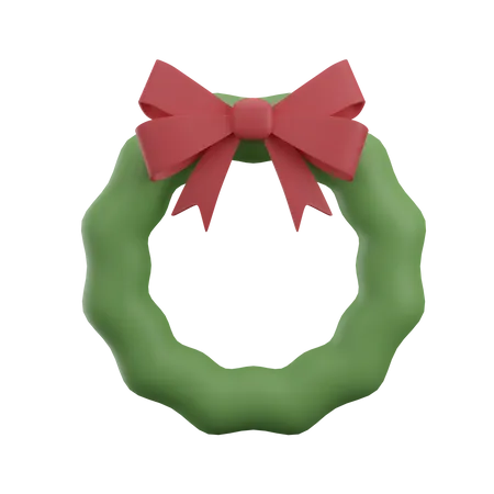 Weihnachtskranz  3D Icon