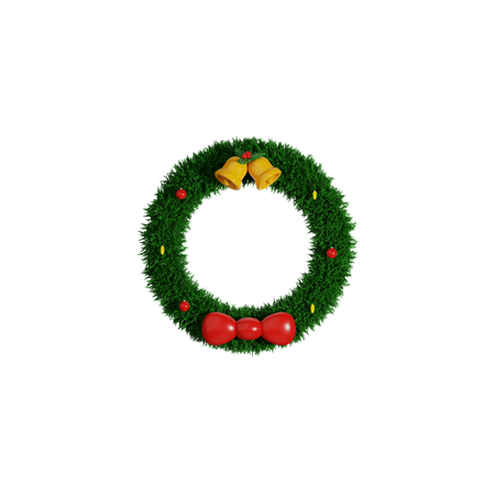 Weihnachtskranz  3D Icon