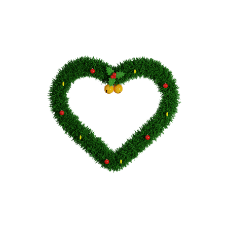 Weihnachtskranz  3D Icon