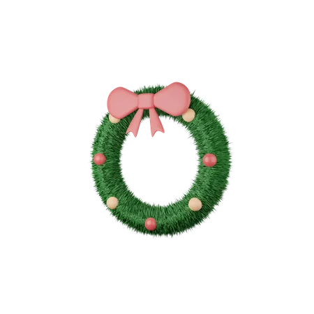 Weihnachtskranz  3D Icon