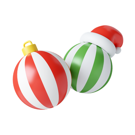 Weihnachtskugel  3D Icon