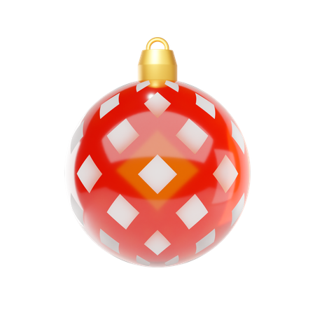 Weihnachtskugel  3D Icon