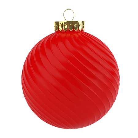 Weihnachtskugel  3D Illustration