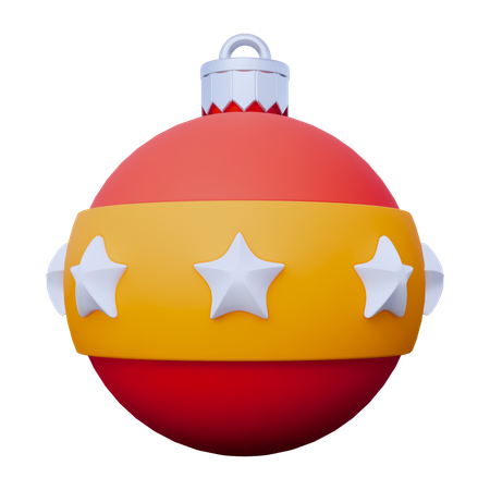 Weihnachtskugel  3D Icon