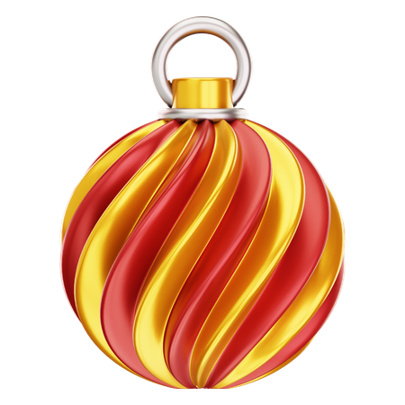 Weihnachtskugel  3D Icon