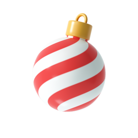 Weihnachtskugel  3D Illustration