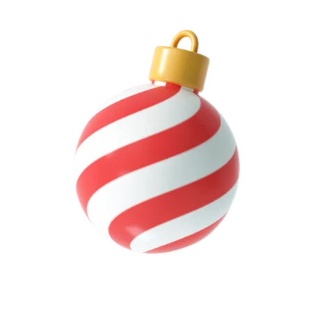 Weihnachtskugel  3D Illustration