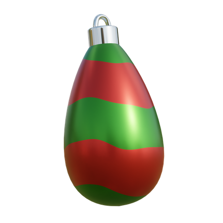 Weihnachtskugel  3D Illustration