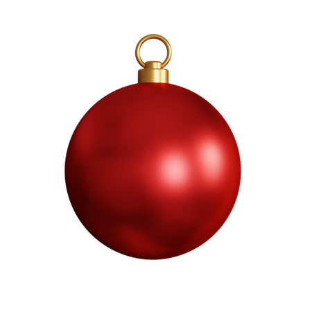 Weihnachtskugel  3D Icon