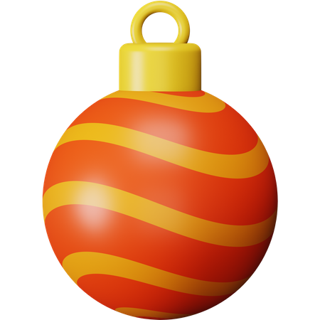 Weihnachtskugel  3D Icon