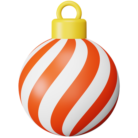 Weihnachtskugel  3D Icon