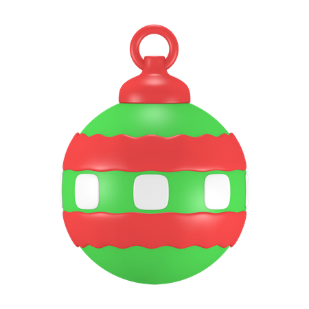 Weihnachtskugel  3D Icon