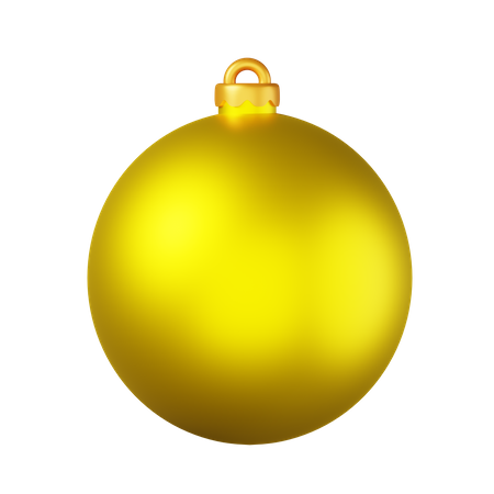 Weihnachtskugel  3D Icon