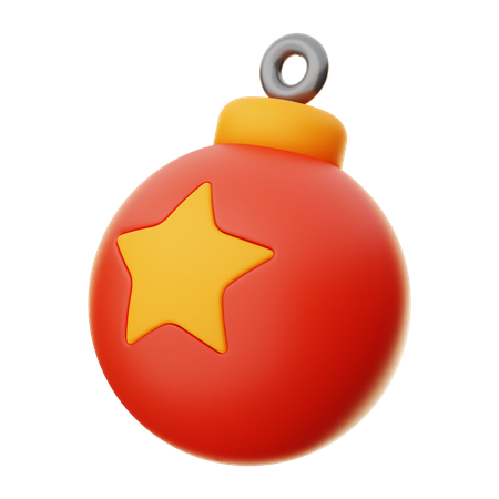 Weihnachtskugel  3D Icon