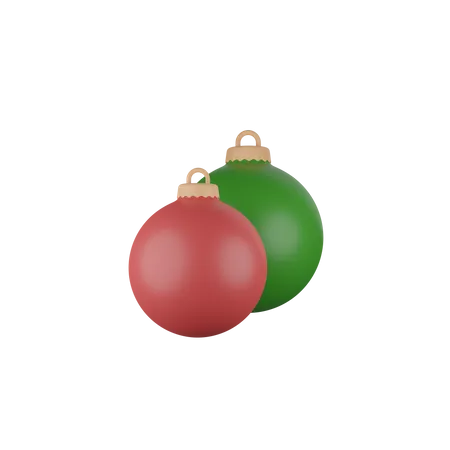 Weihnachtskugel  3D Icon