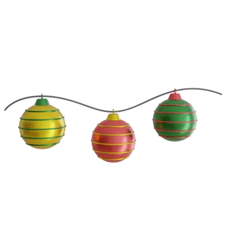 Weihnachtskugel  3D Icon