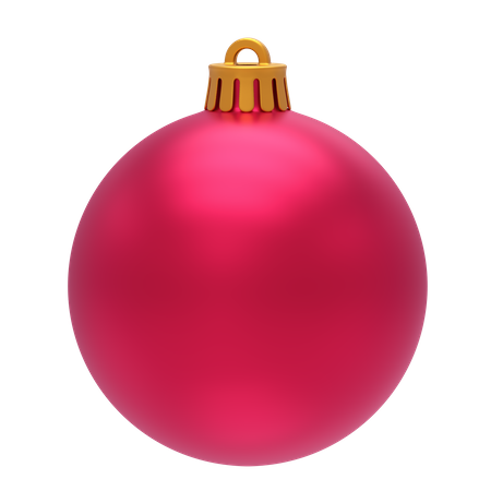 Weihnachtskugel  3D Icon