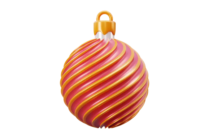 Weihnachtskugel  3D Icon