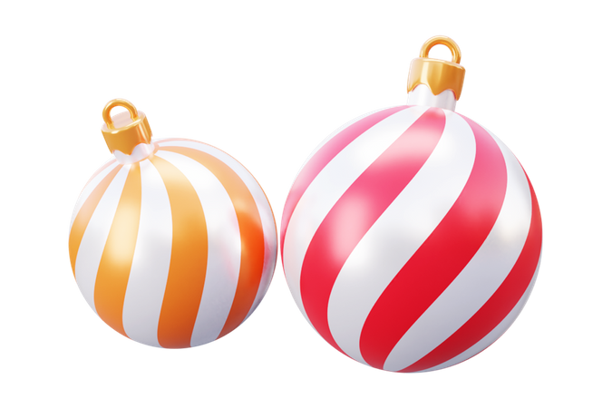 Weihnachtskugel  3D Icon