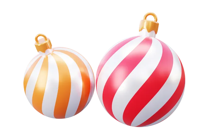 Weihnachtskugel  3D Icon