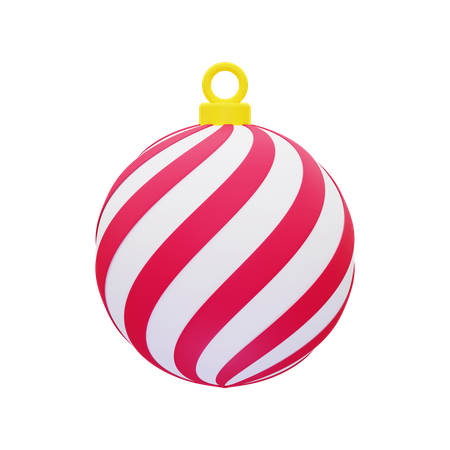 Weihnachtskugel  3D Icon