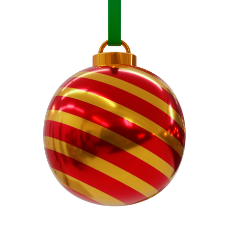 Weihnachtskugel  3D Icon