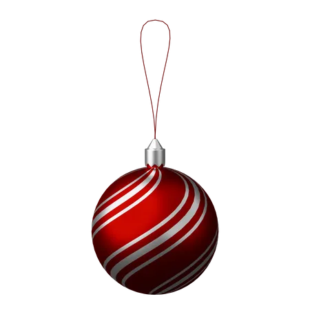 Weihnachtskugel Ornament  3D Icon