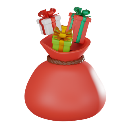 Weihnachtsmann  3D Icon