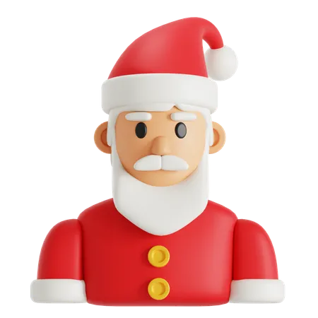 Weihnachtsmann  3D Icon