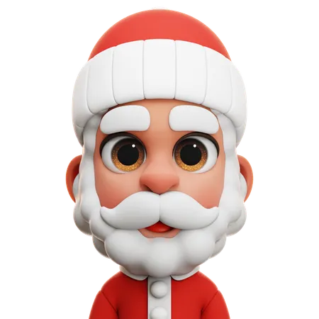 Weihnachtsmann  3D Icon