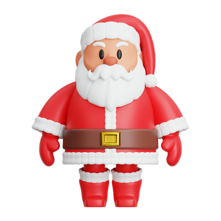 Weihnachtsmann  3D Icon