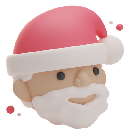 Weihnachtsmann  3D Icon